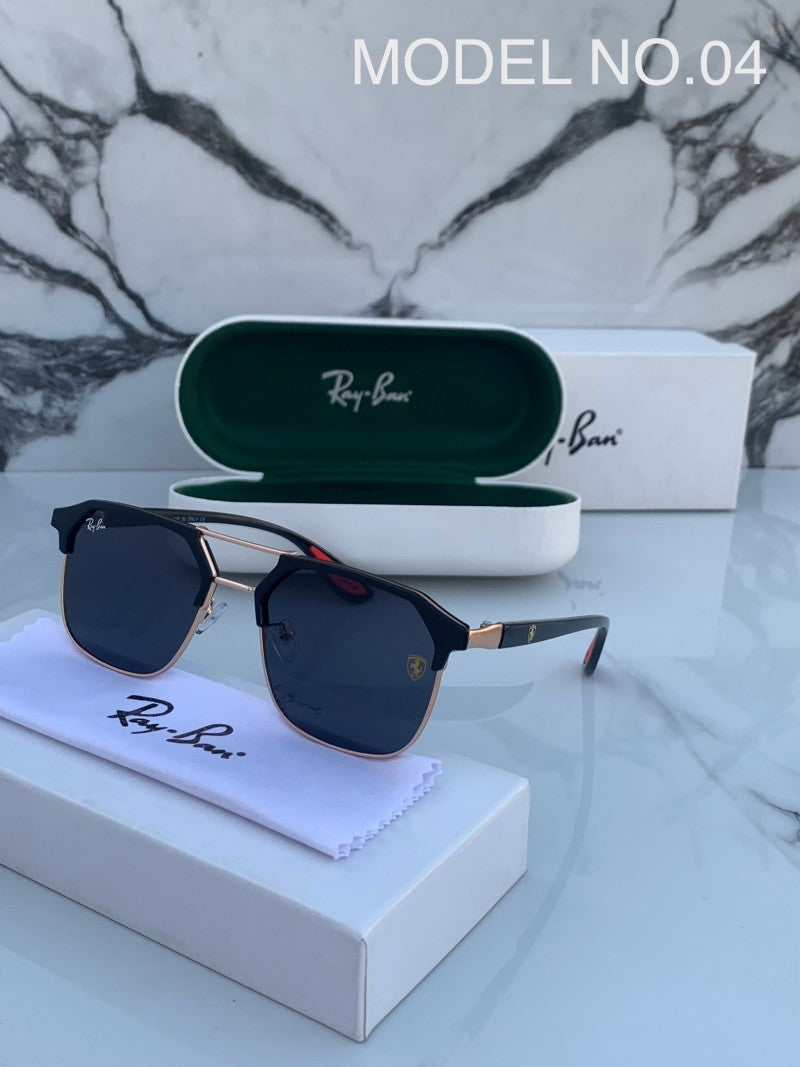 Ray Ban Fancy Sunglass For Daily Causal Evergreen UV Protected For Unisex