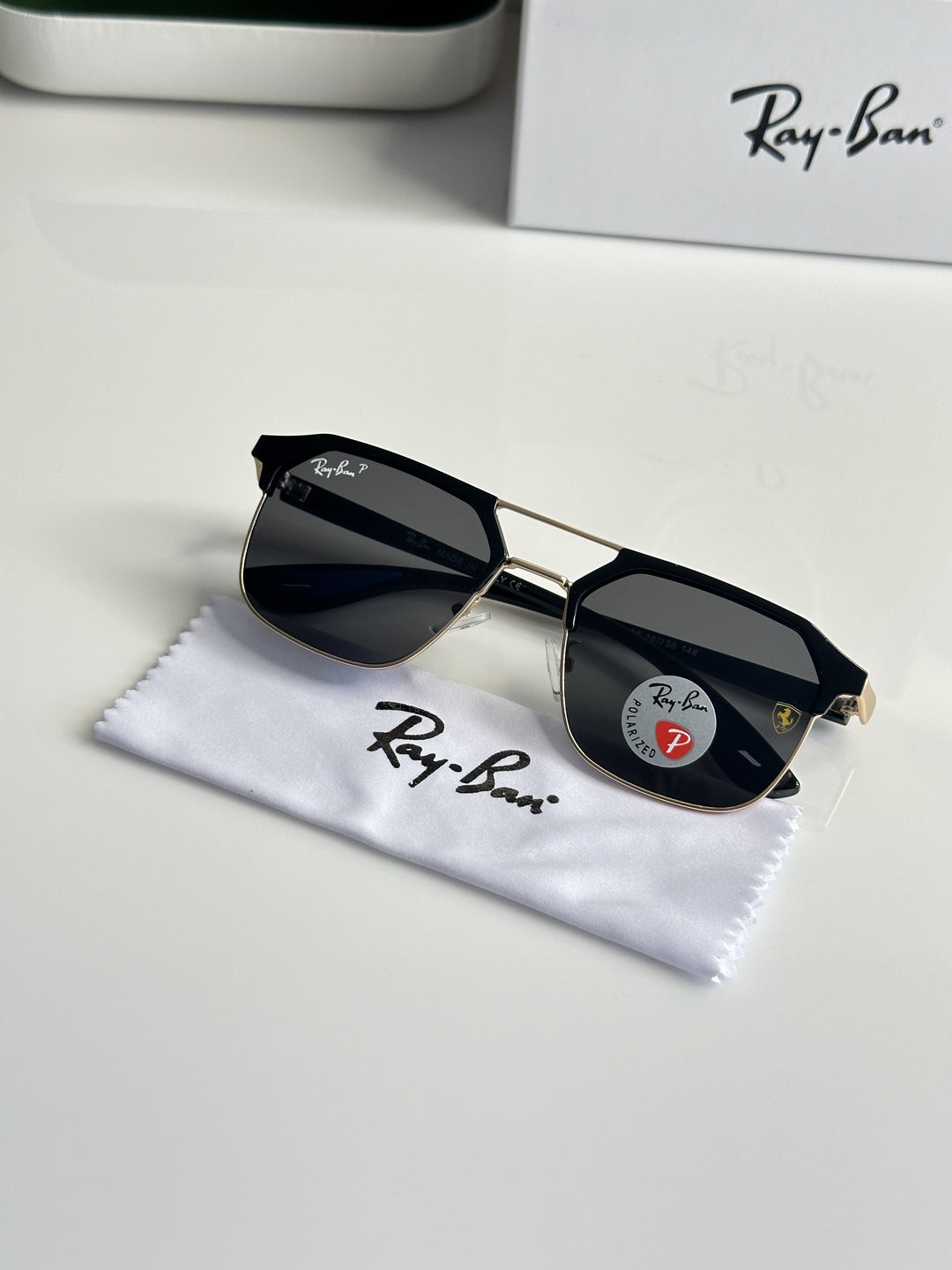 Ray Ban Fancy Sunglass For Daily Causal Evergreen UV Protected For Unisex
