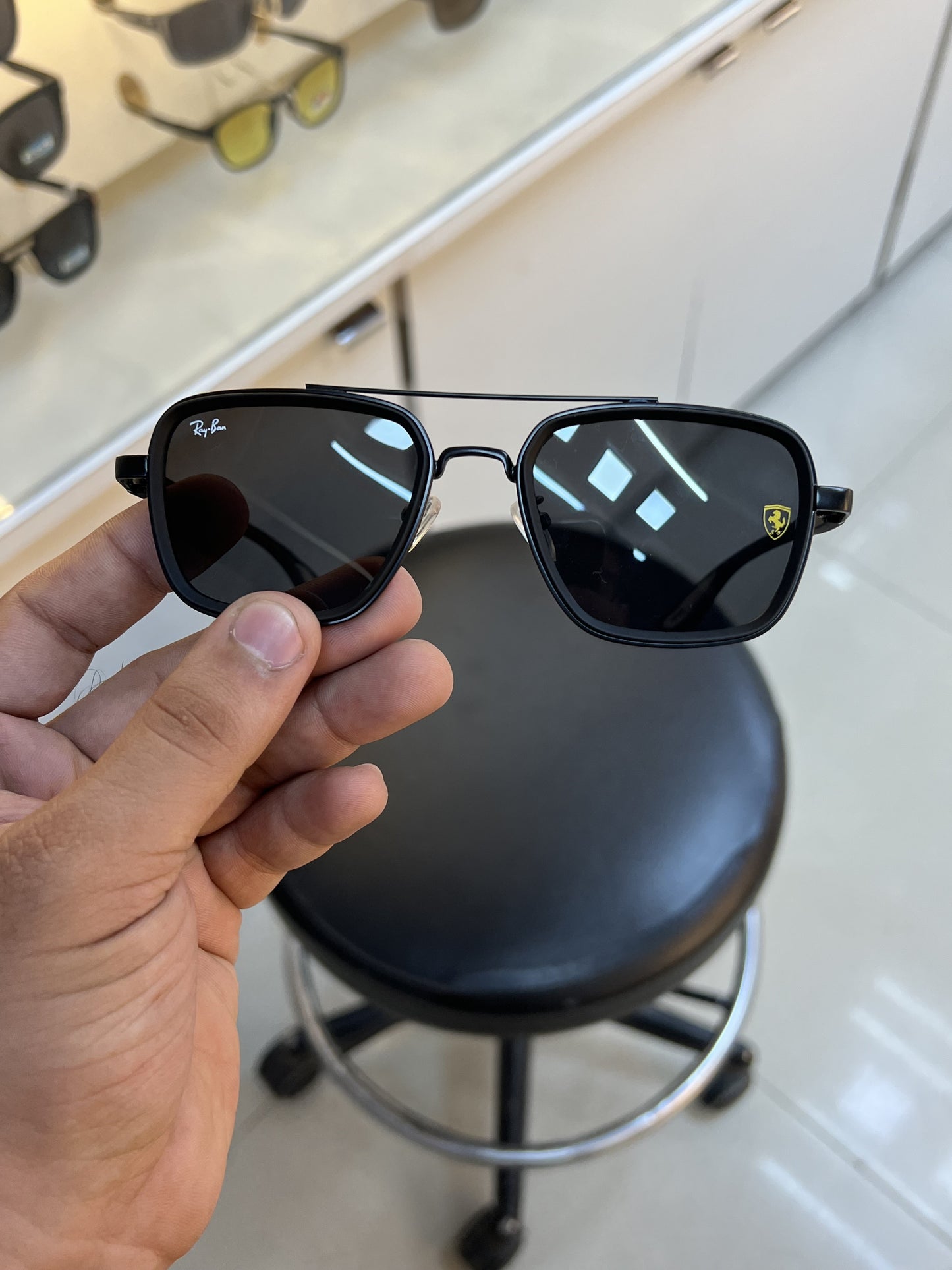 All Season Special Trending Slant Fashionable Sunlight Eye Protected Hot Favourite Sunglasses For Unisex