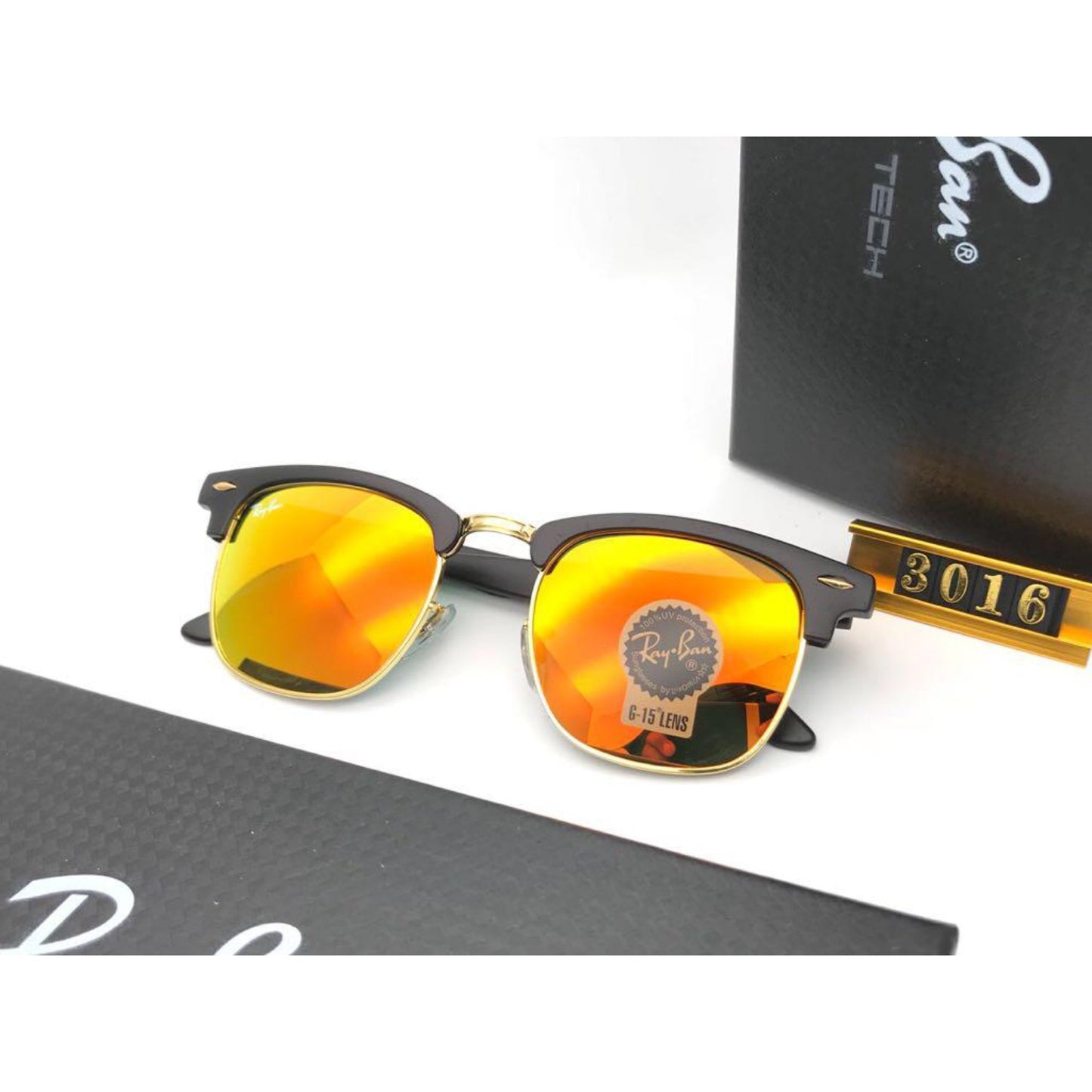 Ray Ban All Season Special Trending Slant Fashionable Sunlight Eye Protected Hot Favourite Sunglasses For Unisex