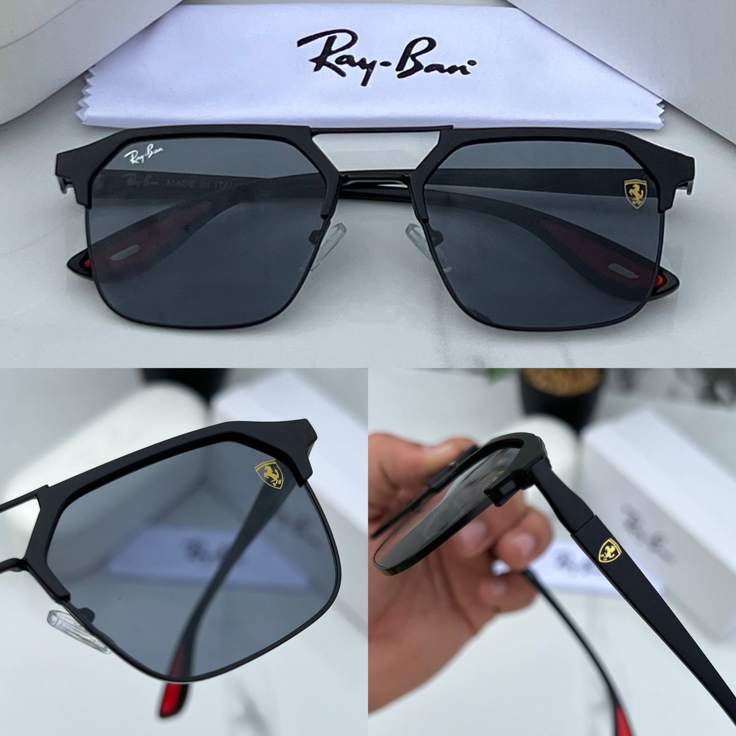 Ray Ban Fancy Sunglass For Daily Causal Evergreen UV Protected For Unisex