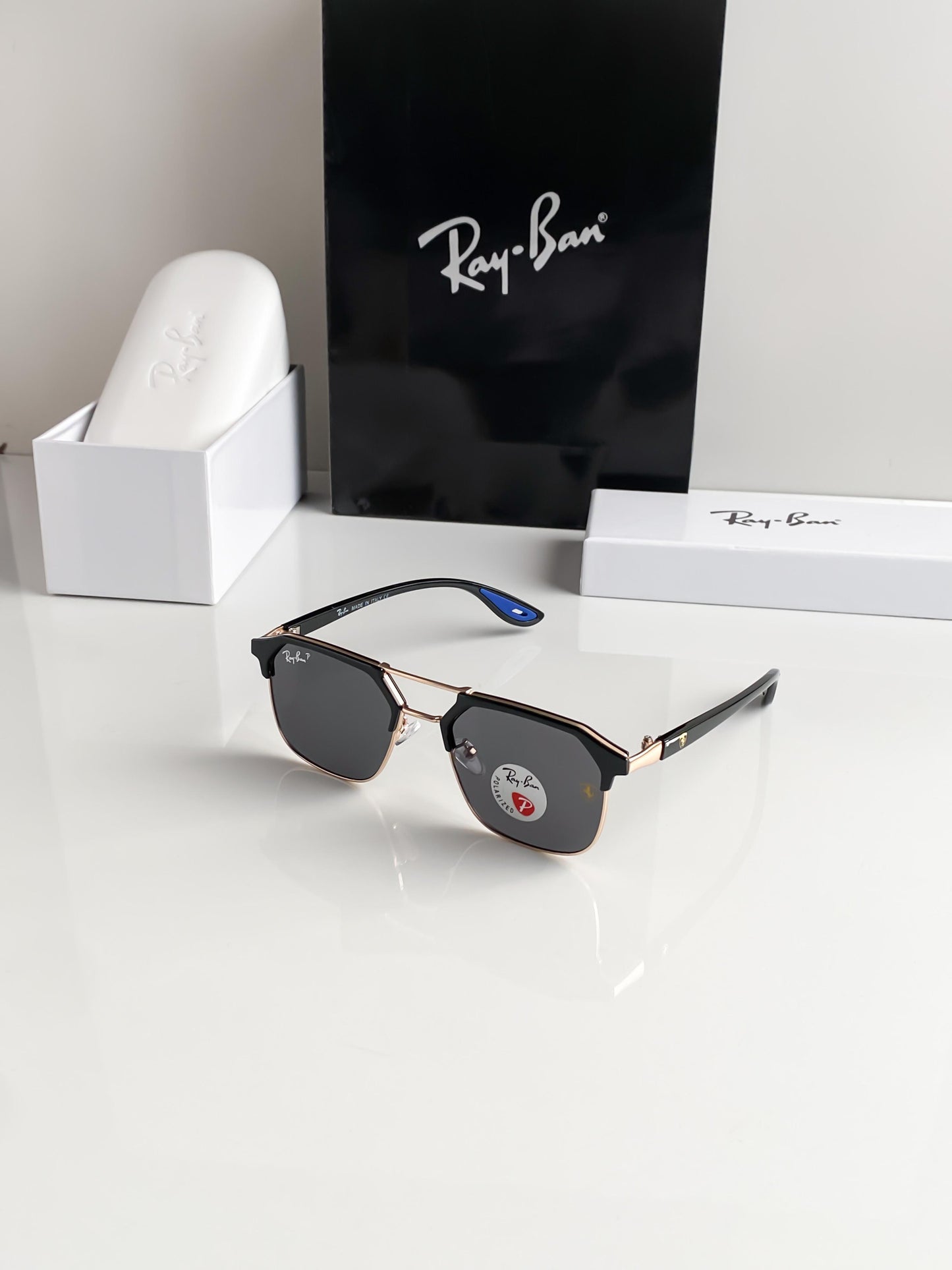 Ray Ban Fancy Sunglass For Daily Causal Evergreen UV Protected For Unisex