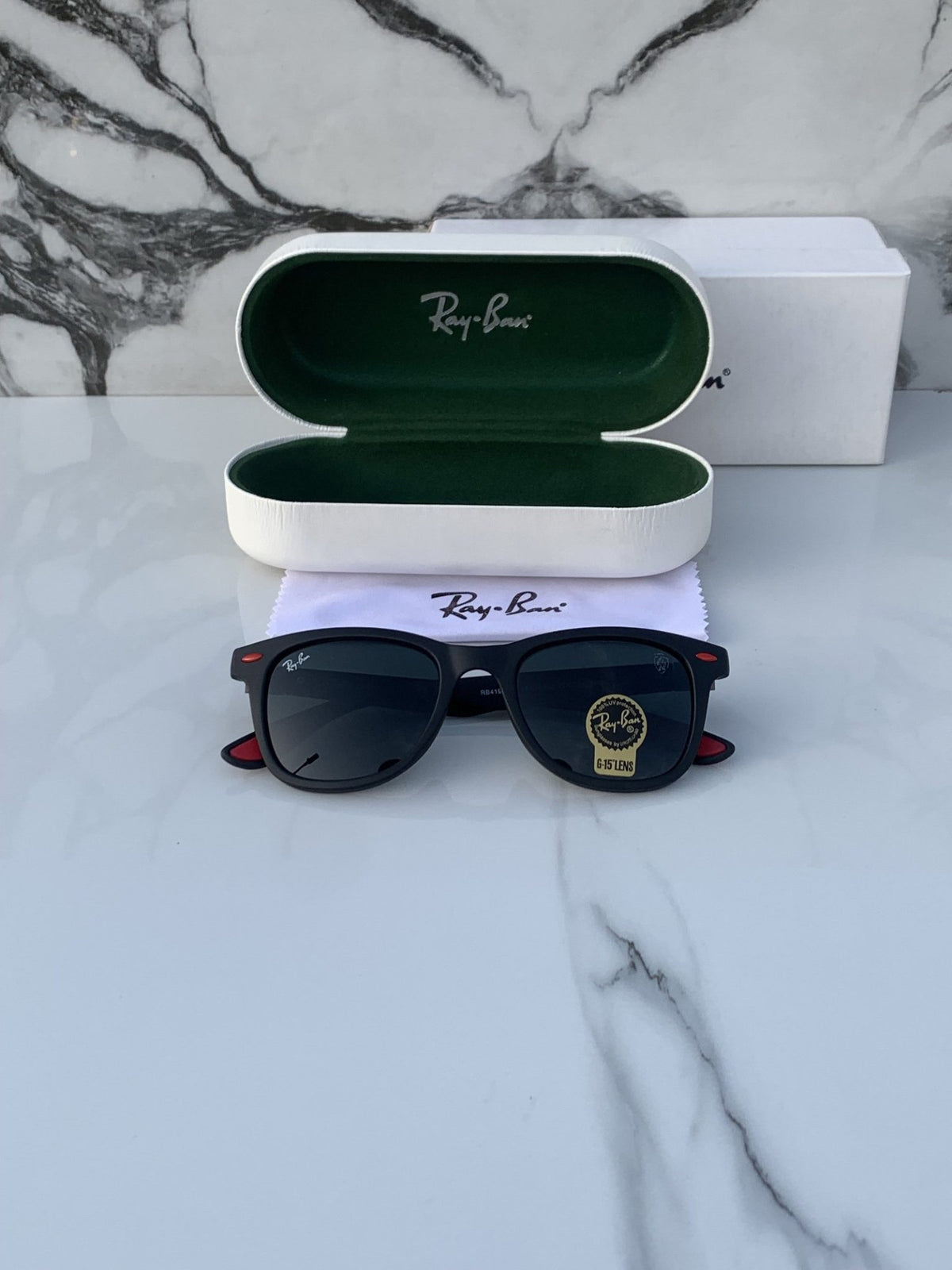 Ray Ban All Season Special Trending Slant Fashionable Sunlight Eye Protected Hot Favourite Sunglasses For Unisex.