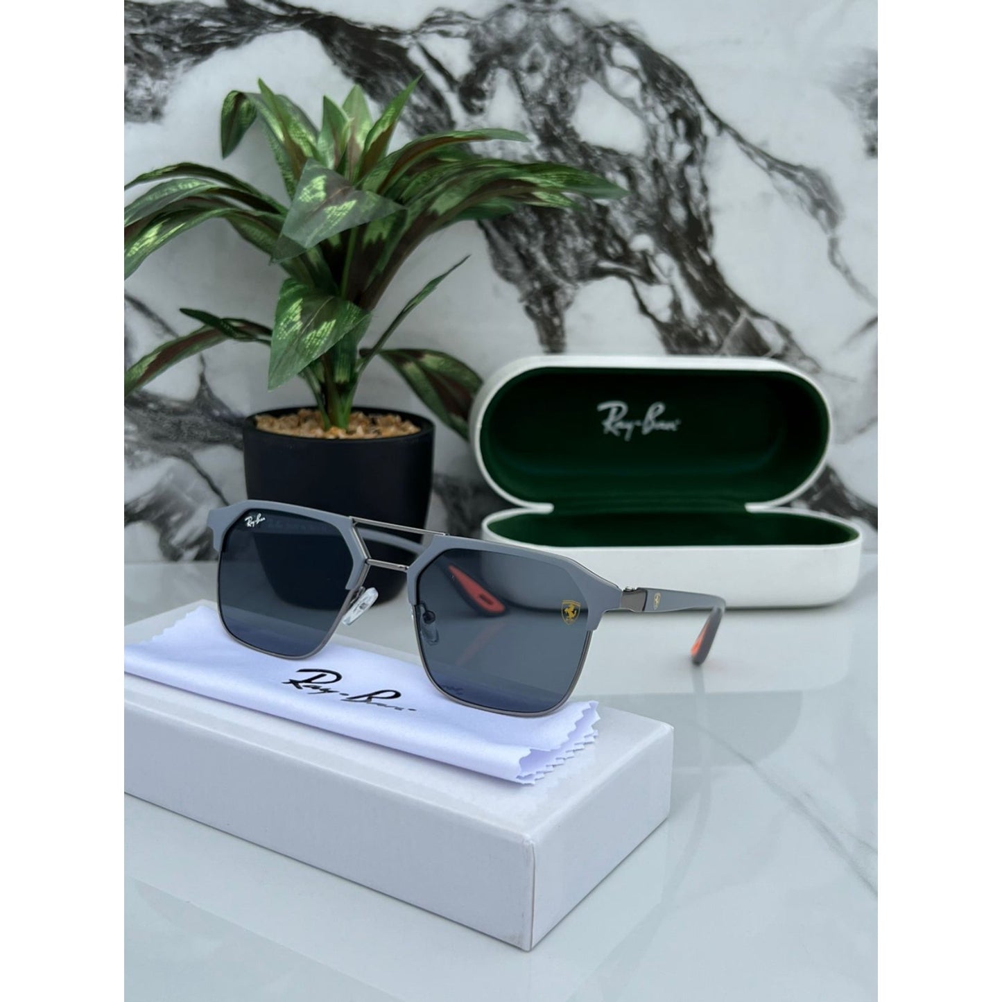 Ray Ban Fancy Sunglass For Daily Causal Evergreen UV Protected For Unisex