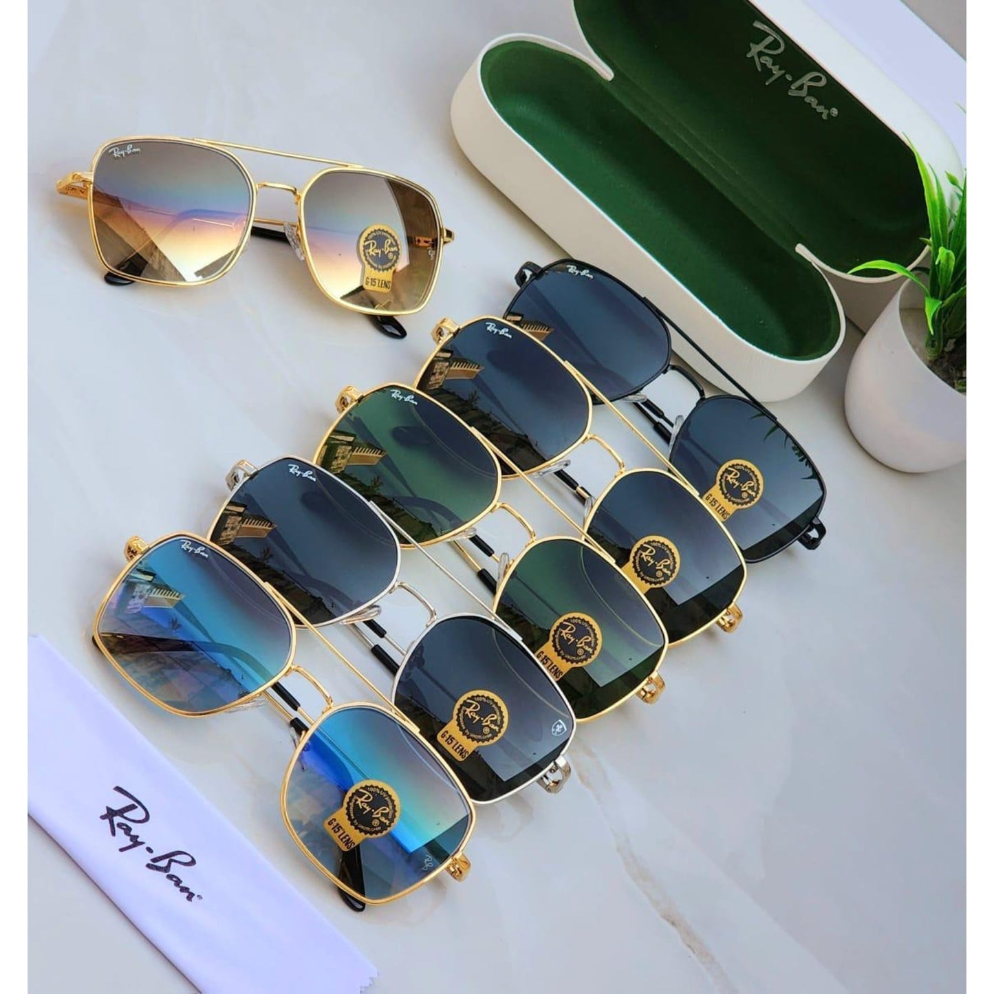 All Season Special Trending Slant Fashionable Sunlight Eye Protected Hot Favourite Sunglasses For Unisex.