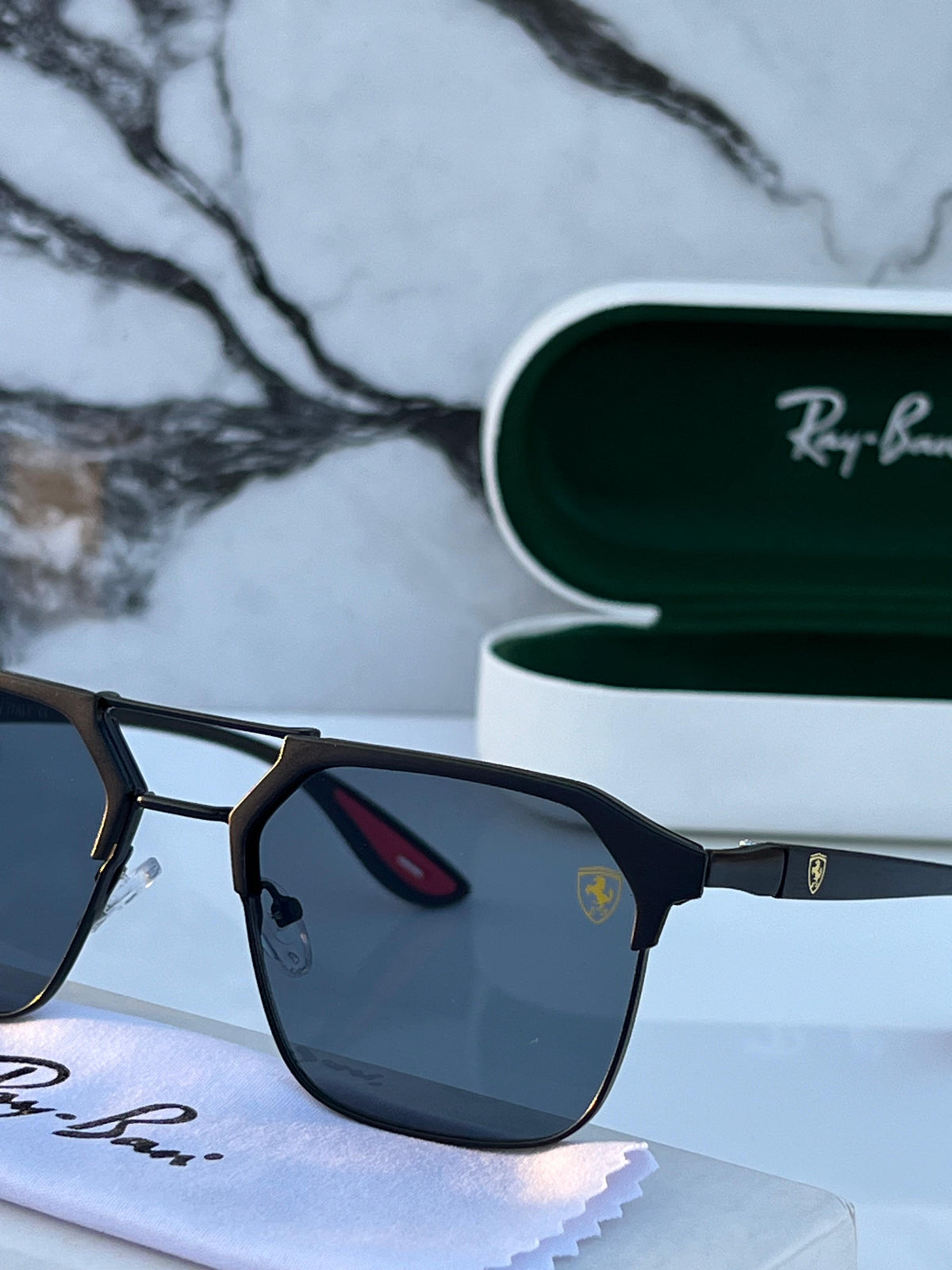 Ray Ban Fancy Sunglass For Daily Causal Evergreen UV Protected For Unisex
