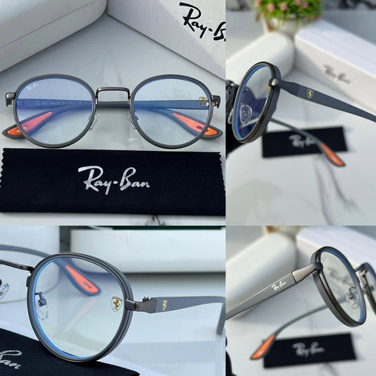 RAY-BAN Black &Round Panto Trendy Hot Favourite Wintage Sunglass For Unisex.