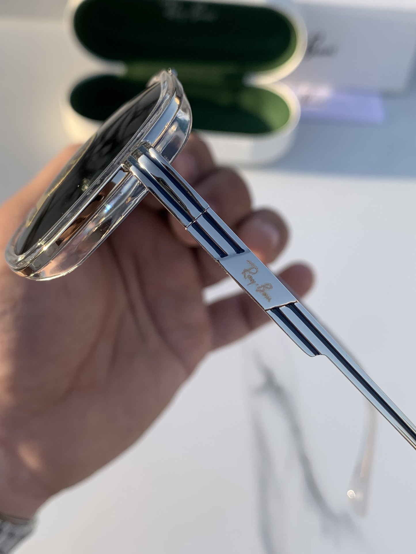 Ray Ban Fancy Sunglass For Daily Causal Evergreen UV Protected For Unisex