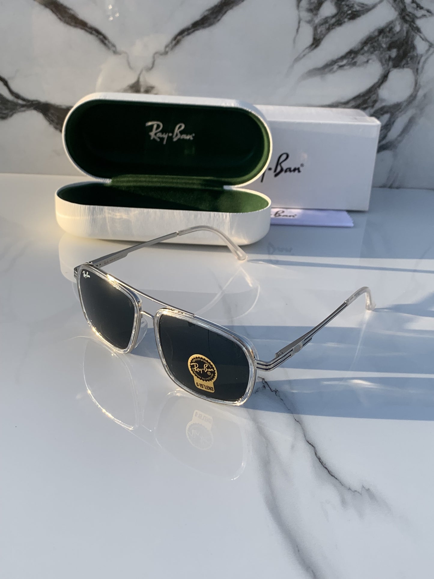 Ray Ban Fancy Sunglass For Daily Causal Evergreen UV Protected For Unisex