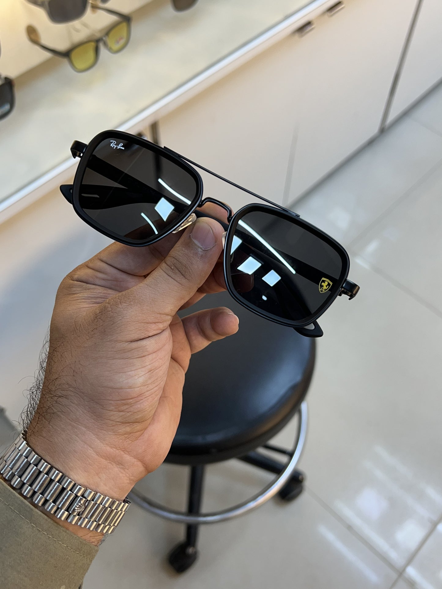 All Season Special Trending Slant  Fashionable Sunlight Eye Protected Hot Favourite Sunglasses For Unisex