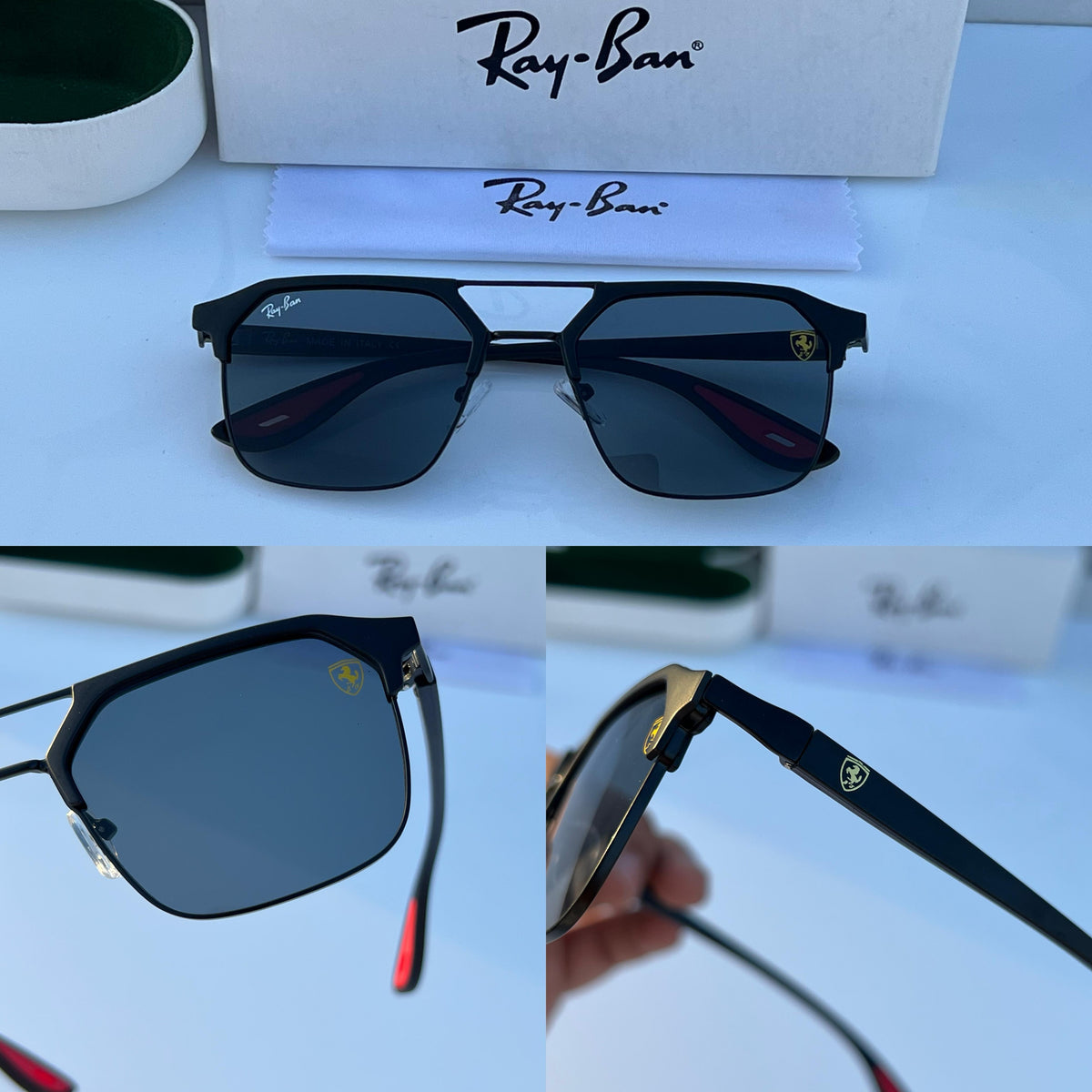 Ray Ban Fancy Sunglass For Daily Causal Evergreen UV Protected For Unisex
