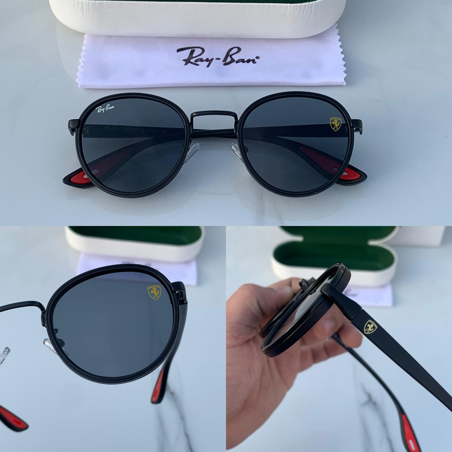 Ray Ban Fancy Sunglass For Daily Causal Evergreen UV Protected For Unisex