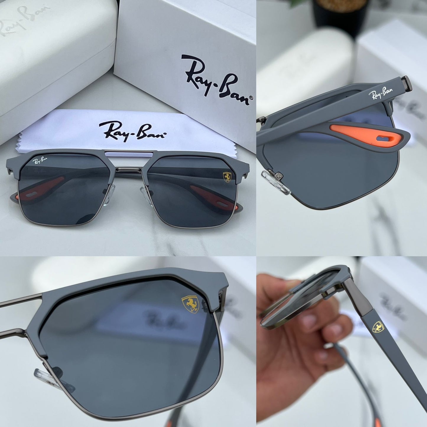 Ray Ban Fancy Sunglass For Daily Causal Evergreen UV Protected For Unisex