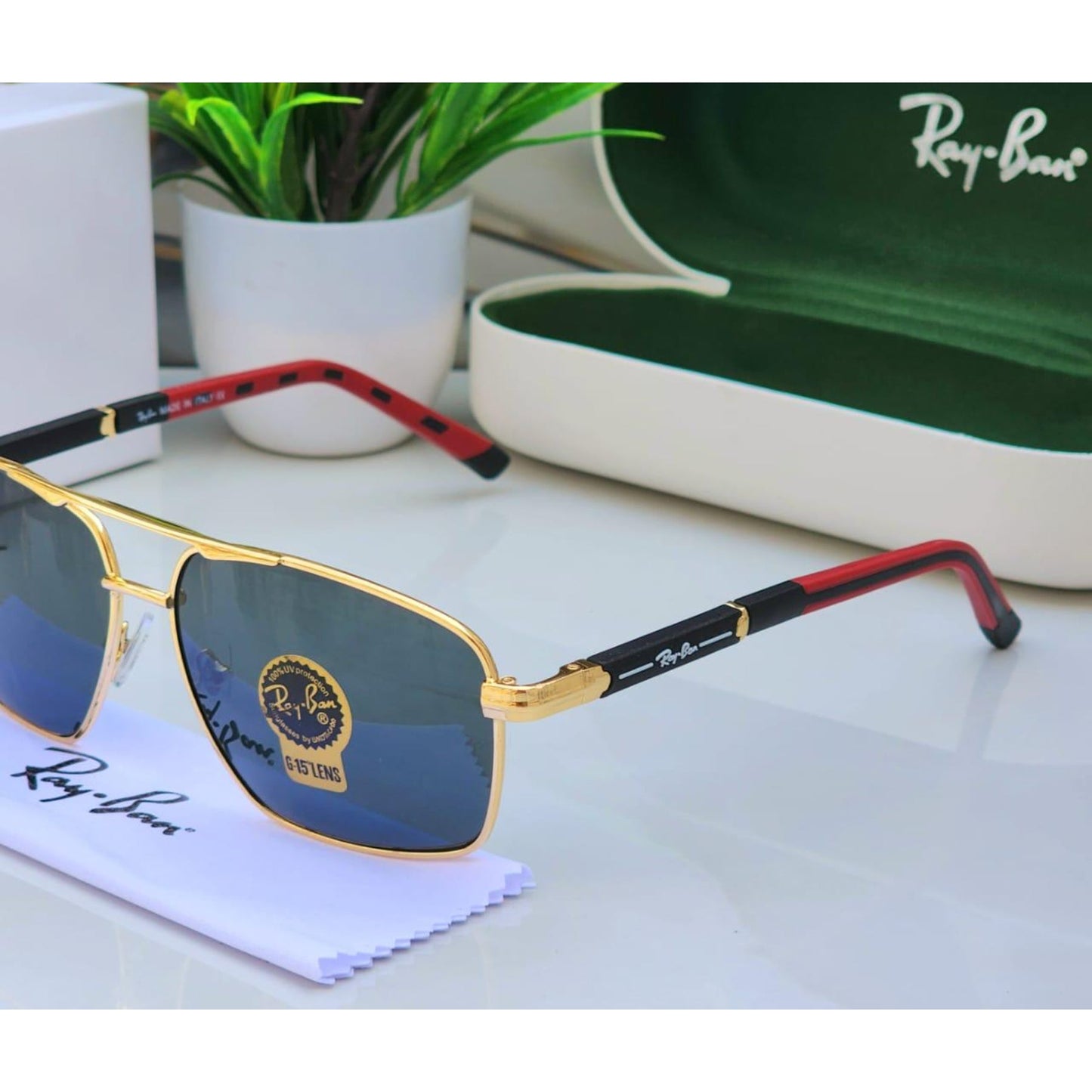 All Season Special Trending Slant  Fashionable Sunlight Eye Protected Hot Favourite Sunglasses For Unisex.