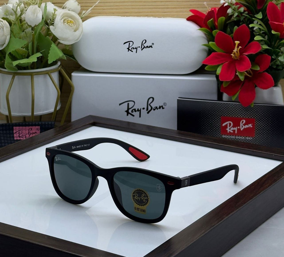 Ray Ban All Season Special Trending Slant  Fashionable Sunlight Eye Protected Hot Favourite Sunglasses For Unisex.