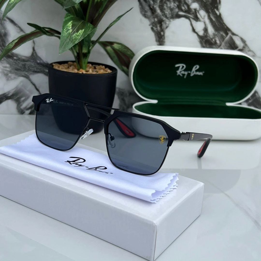 Ray Ban Fancy Sunglass For Daily Causal Evergreen UV Protected For Unisex