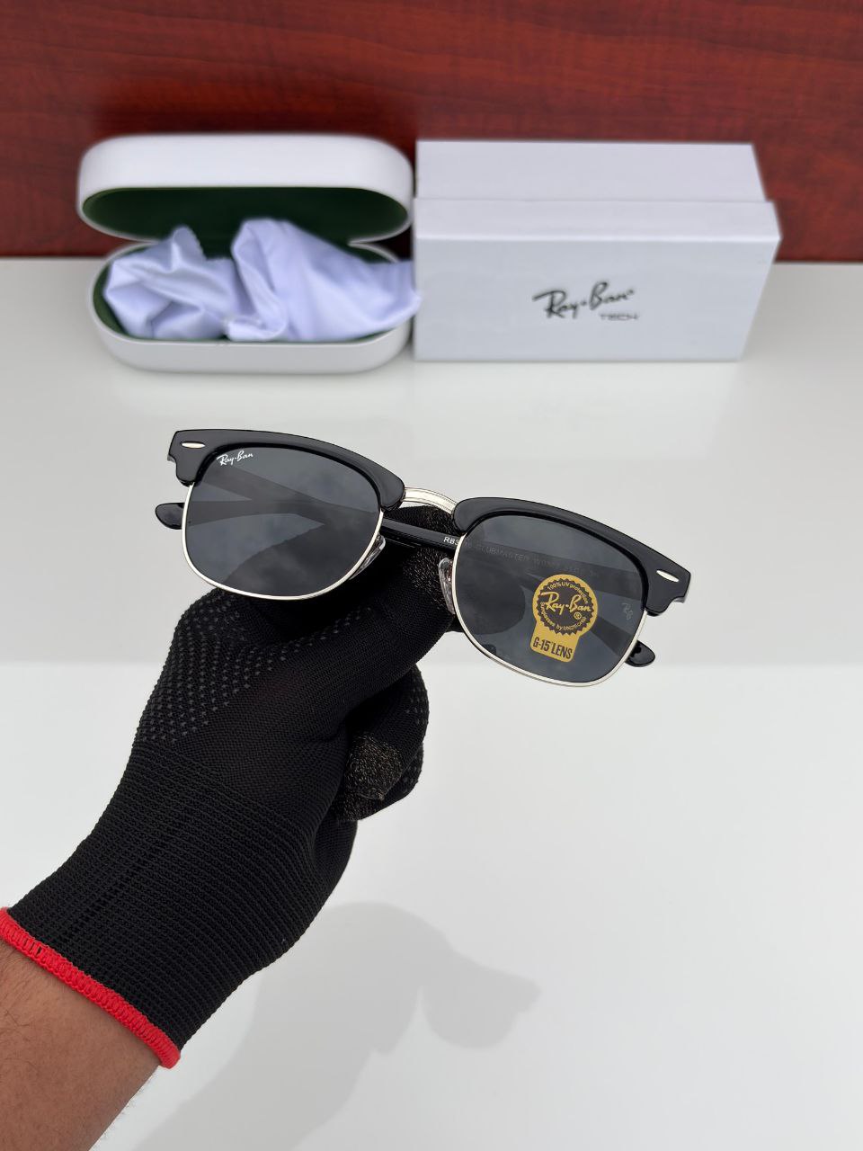 Ray Ban All Season Special Trending Slant  Fashionable Sunlight Eye Protected Hot Favourite Sunglasses For Unisex