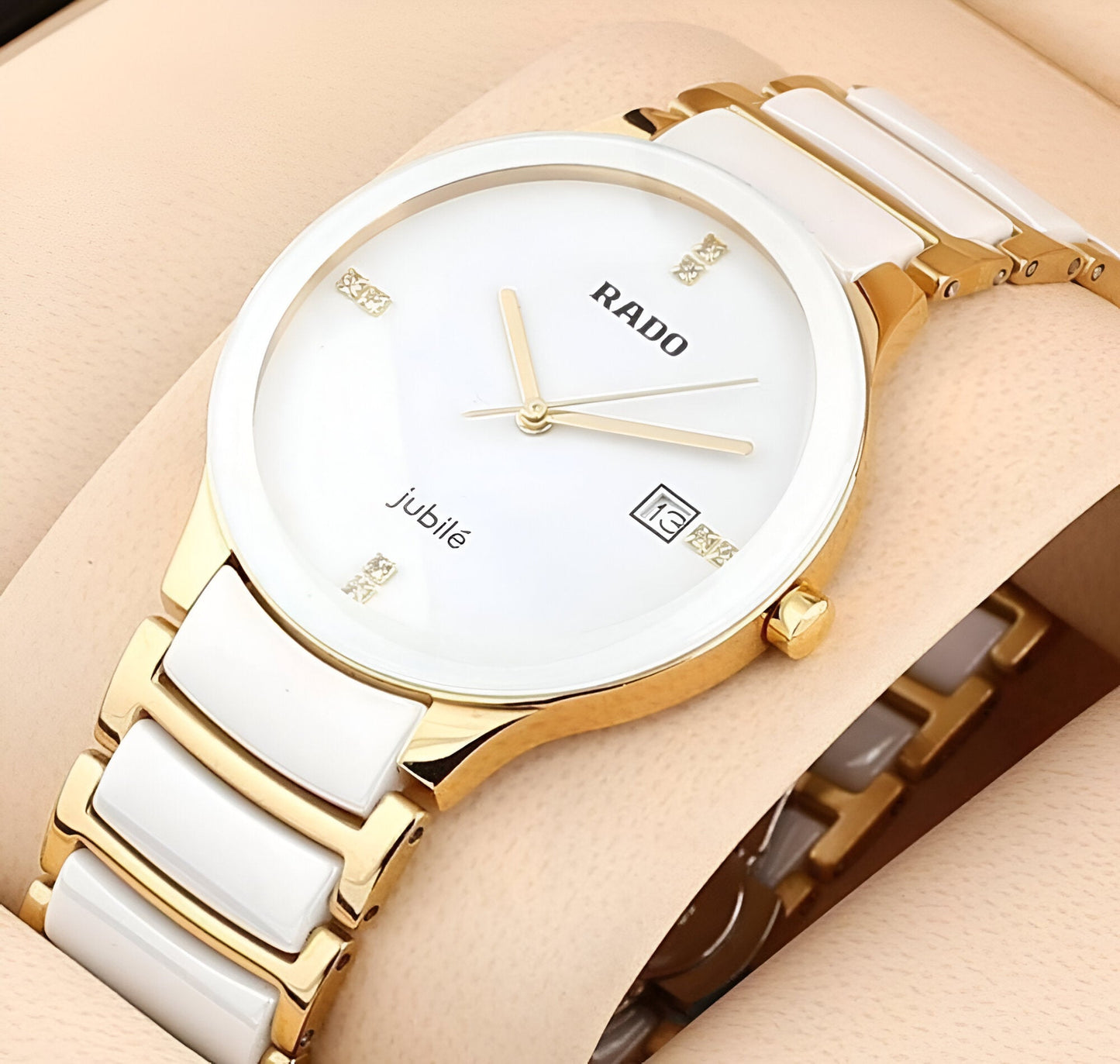 Centrix Branded Ceramic Multifunction Watch